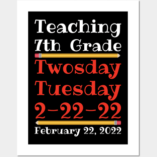 Teaching 7th Grade Twosday Tuesday February 22 2022 Posters and Art